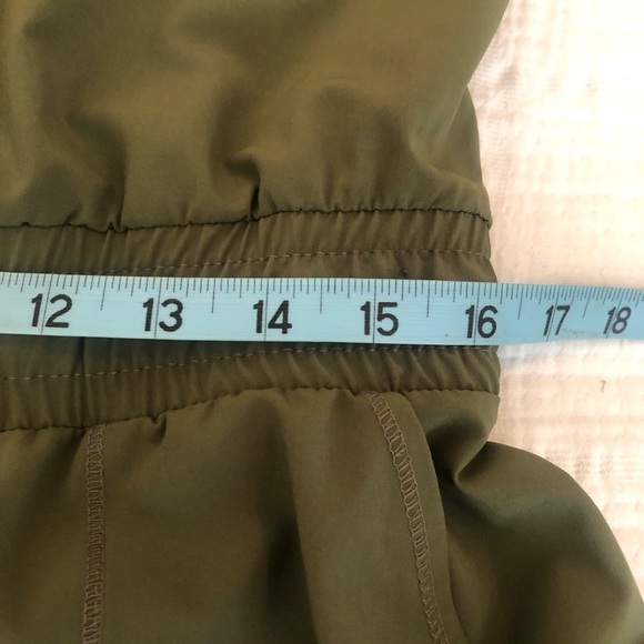 Albion Fit Olive Green Women's Drawstring Jumpsuit - Picture 14 of 14